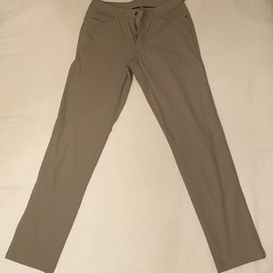 Lululemon ABC Classic pants. Riverstone. 32x34.